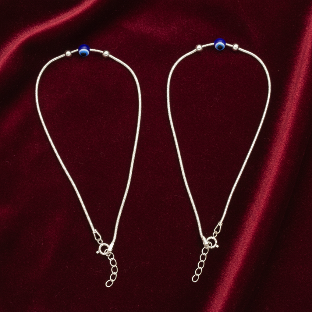 92.5 silver anklets 
