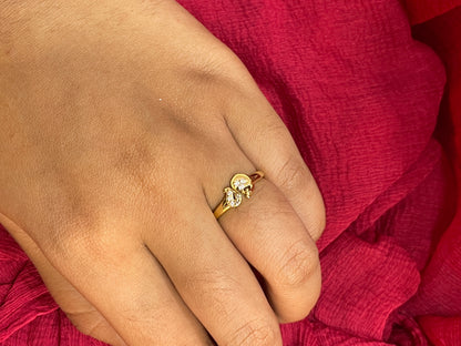 92.5 Silver Stylish Classy Ring for Women Size 13 | Elegant Modern Design | Daily Wear Jewellery
