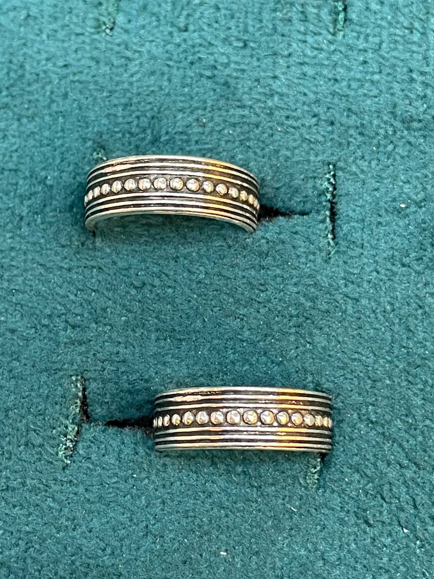 92.5 Silver Oxidised Adjustable Toe Rings for Women | Classic Beaded Design