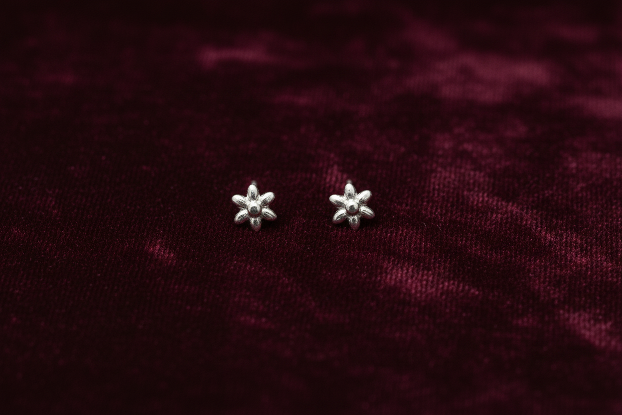 92.5 Silver Simple Stylish Earrings for Women | Minimal Elegant Design | Daily Wear Jewellery