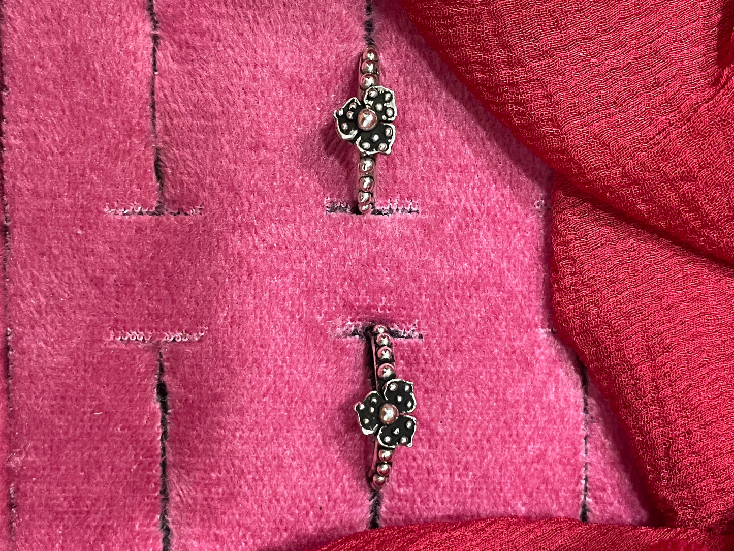92.5 Silver Oxidised Toe Rings | Classy Unique Vintage Design | Jewellery