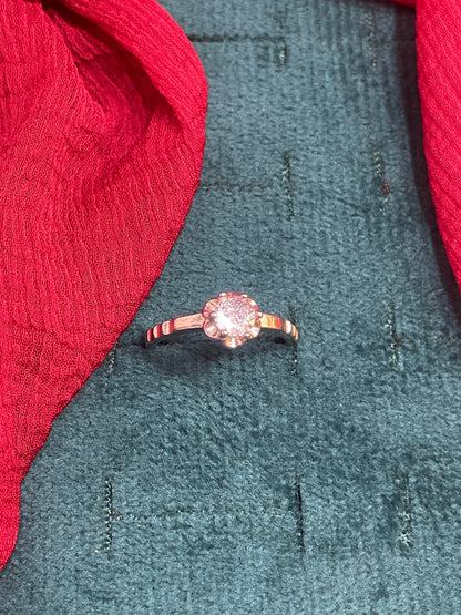 92.5 Silver Flower Ring for Women | Stylish Bloom Design | Elegant Fashion Jewellery