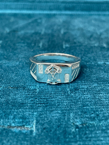 92.5 Silver Men’s Ring Size 21 | Stylish Refined Design | Elegant Fashion Jewellery