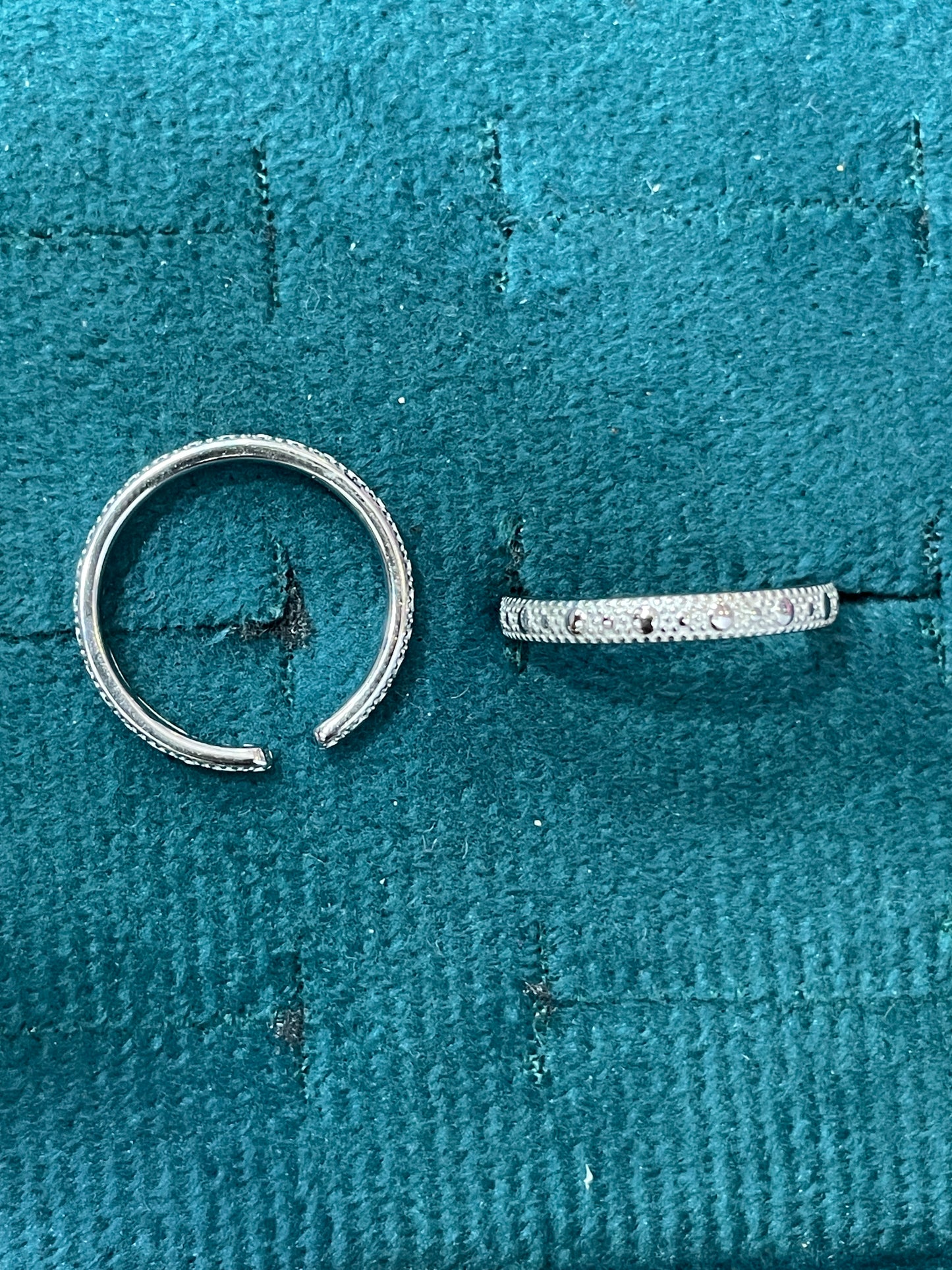 92.5 Silver Toe Rings | Stylish Elegant Finish | Fashion Jewellery