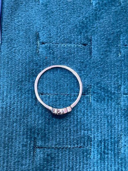 92.5 Silver Women Ring for Size 12 | Stylish Modern Design | Elegant Fashion Jewellery