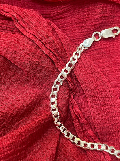 92.5 Silver Men’s Bracelet 8.5 Inches | Stylish Bold Link Design | Elegant Fashion Jewellery