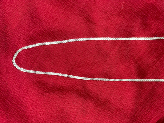 92.5 silver classy men’s chain 20 inches