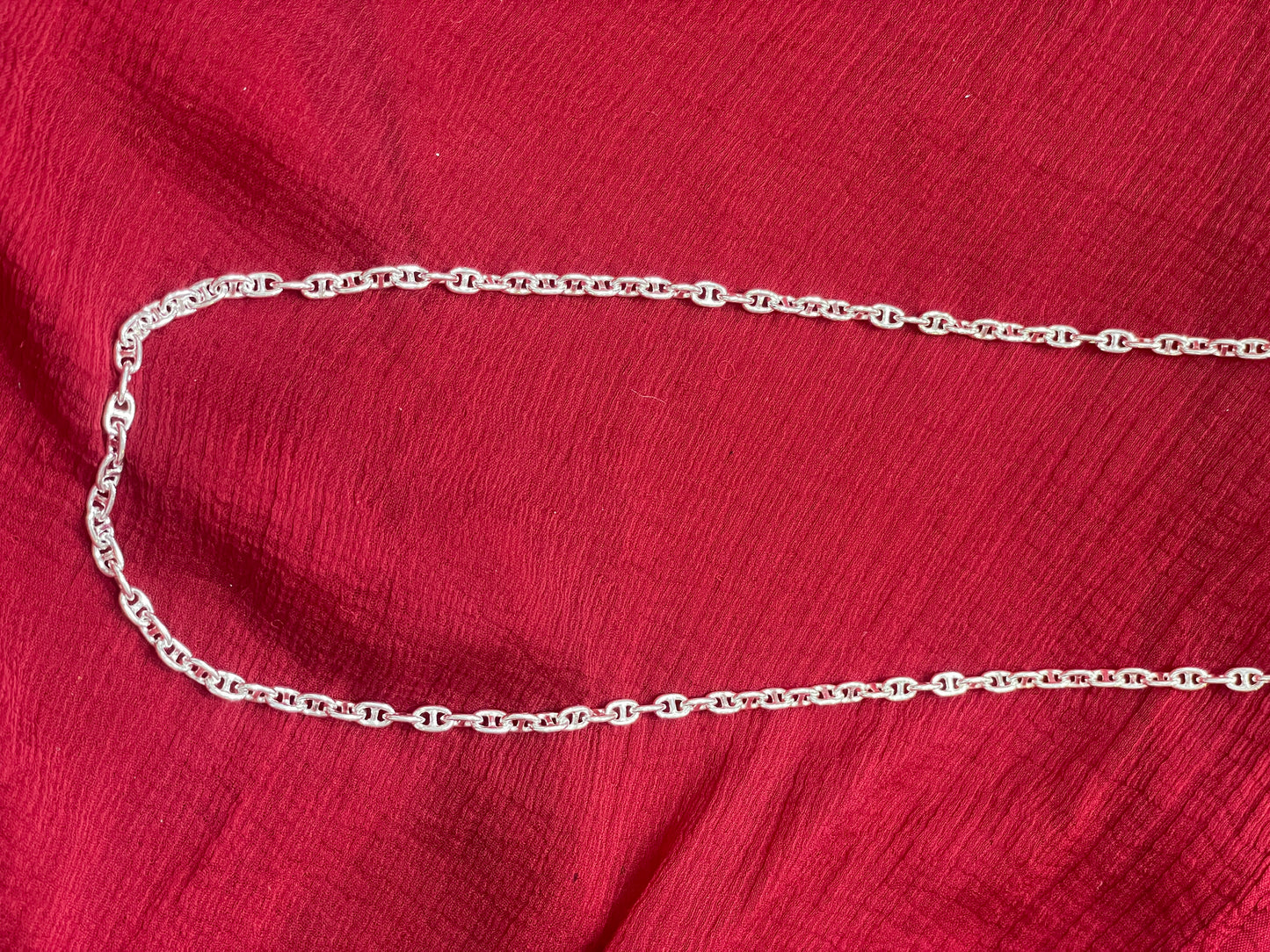 92.5 silver link chain 20 inches