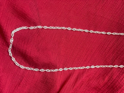92.5 silver link chain 20 inches