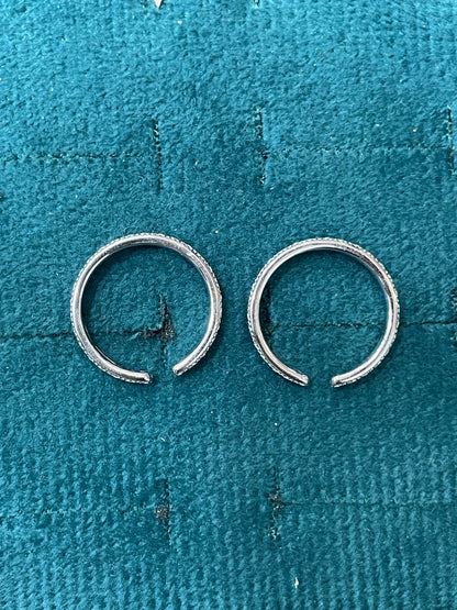 92.5 Silver Toe Rings | Stylish Elegant Finish | Fashion Jewellery