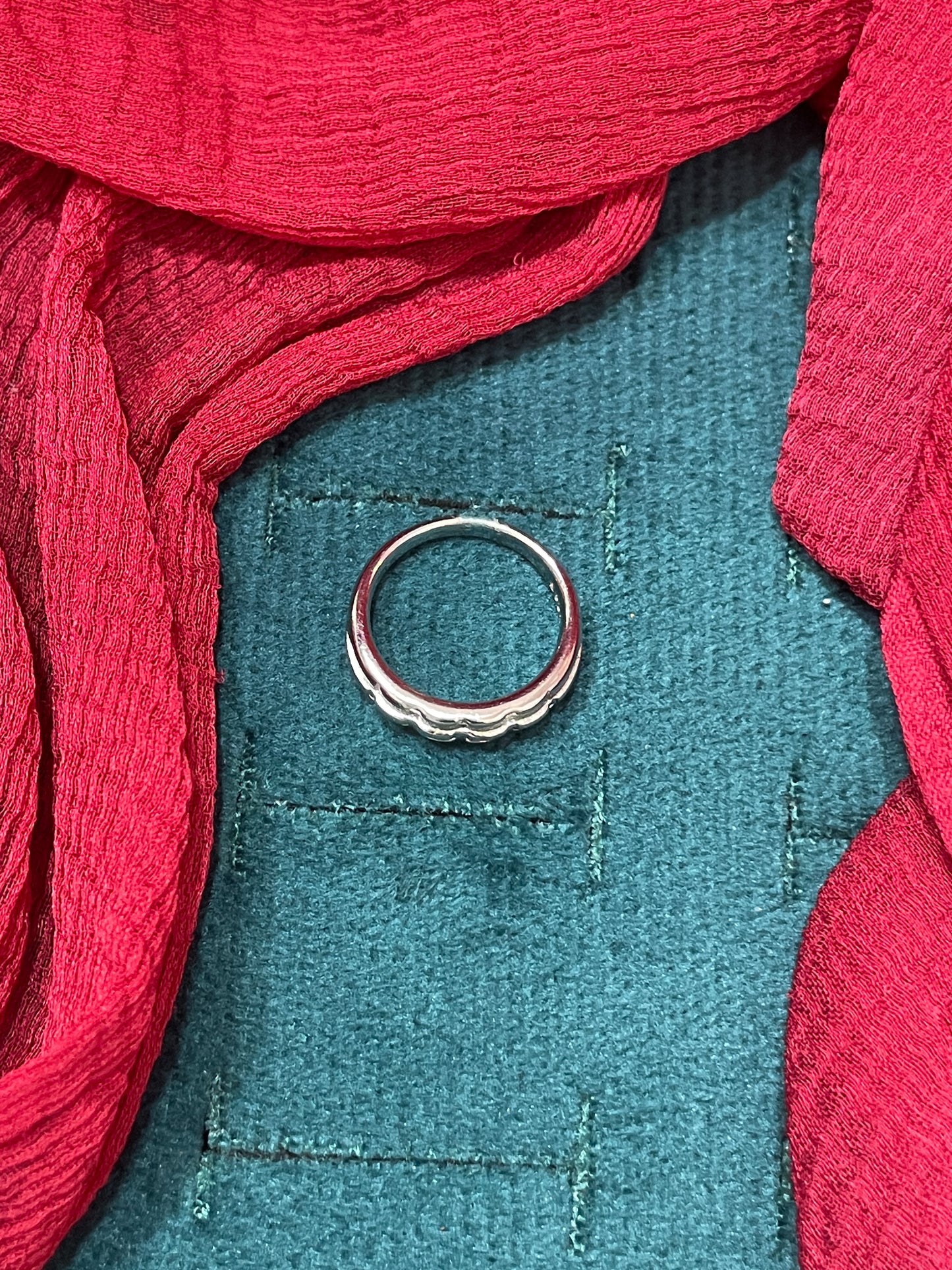 92.5 Silver Simple Kids Ring | Adjustable Baby Ring for Girls & Boys | Minimal Design Jewellery