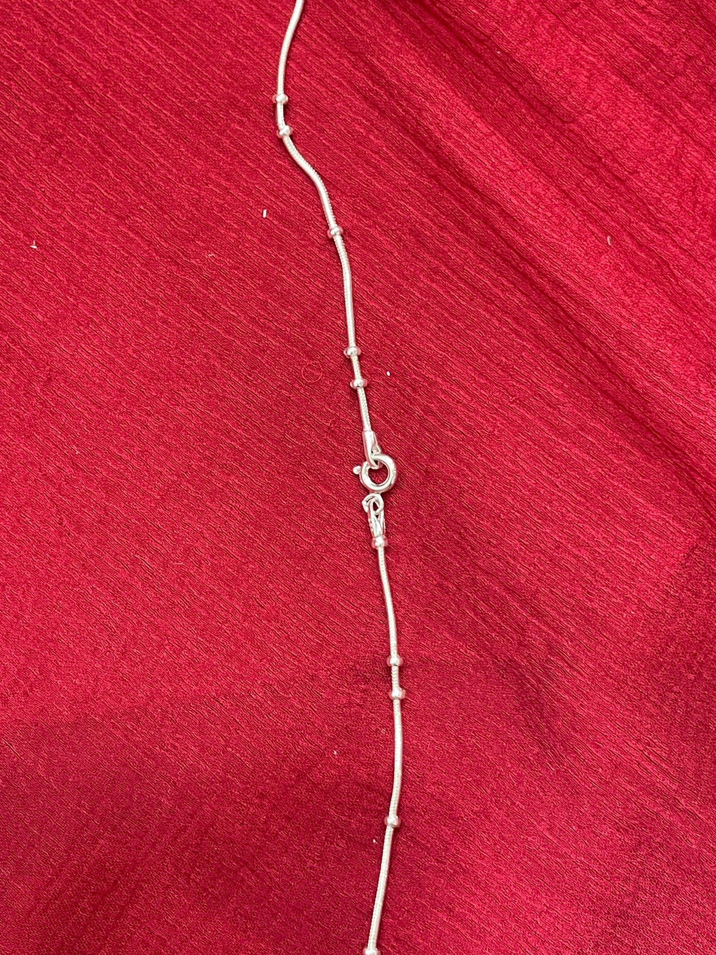 92.5 silver classy ball chain 18 inches