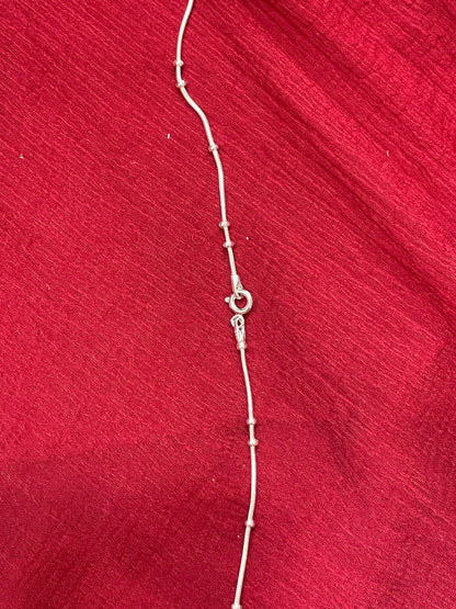 92.5 silver classy ball chain 18 inches