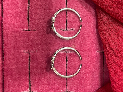 92.5 Silver Heart Design Toe Rings | Stylish Minimal Finish | Jewellery