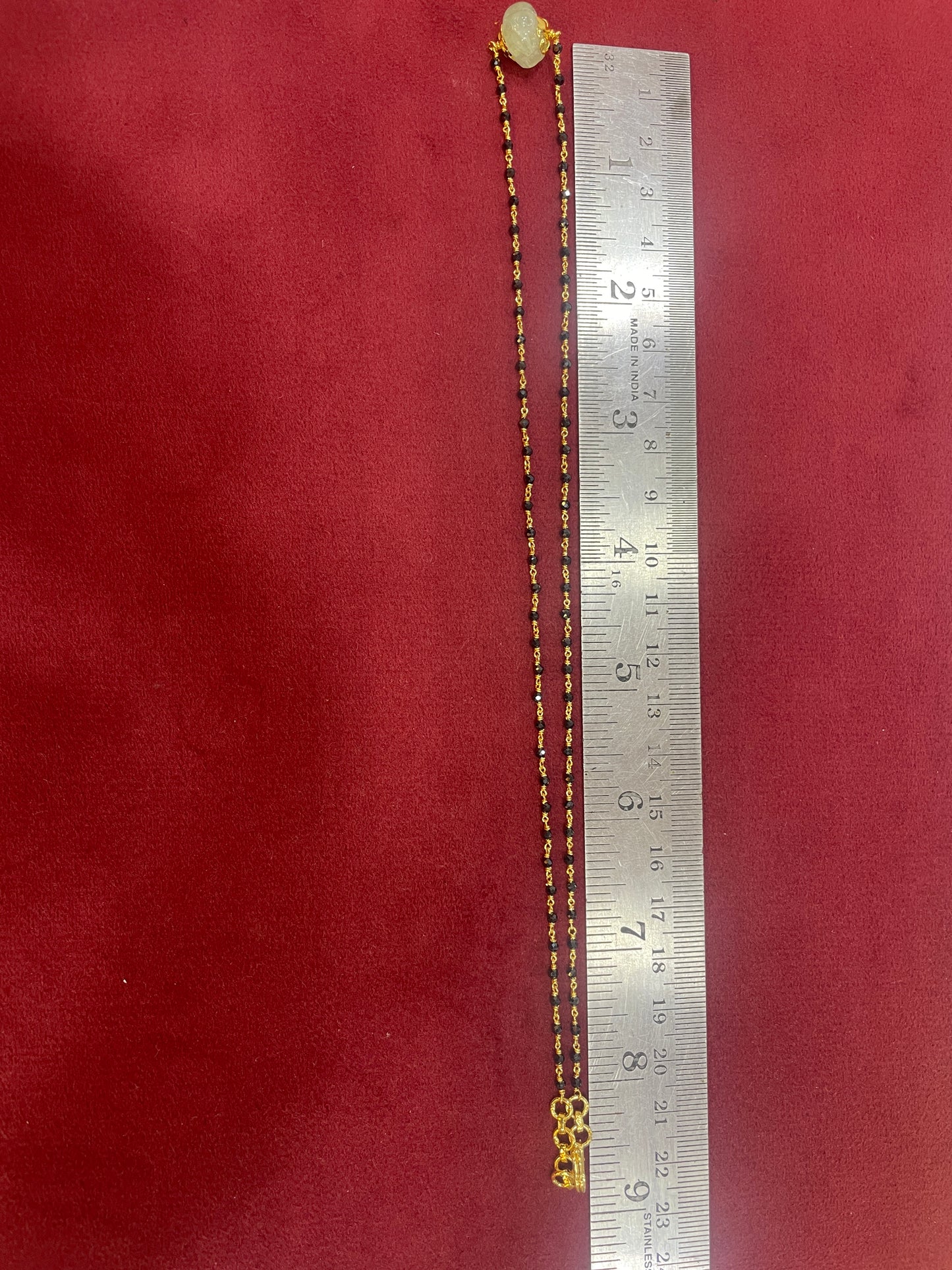 Black bead chains 16 inch