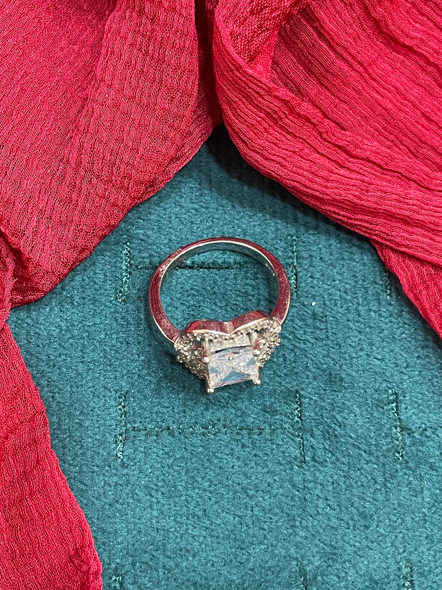 92.5 Silver Stylish Ring for Women Size 10 | Elegant Modern Design | Daily Wear Jewellery