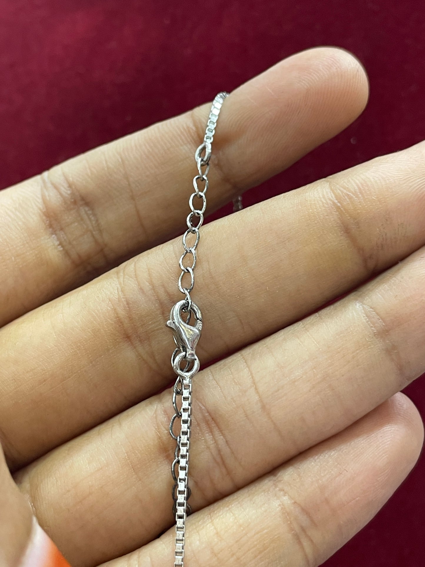 92.5 Silver Stylish Classy Necklace for Women 19 Inches | Elegant Premium Design | Modern Jewellery