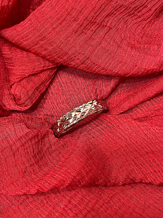 92.5 silver stylish men’s ring size 15