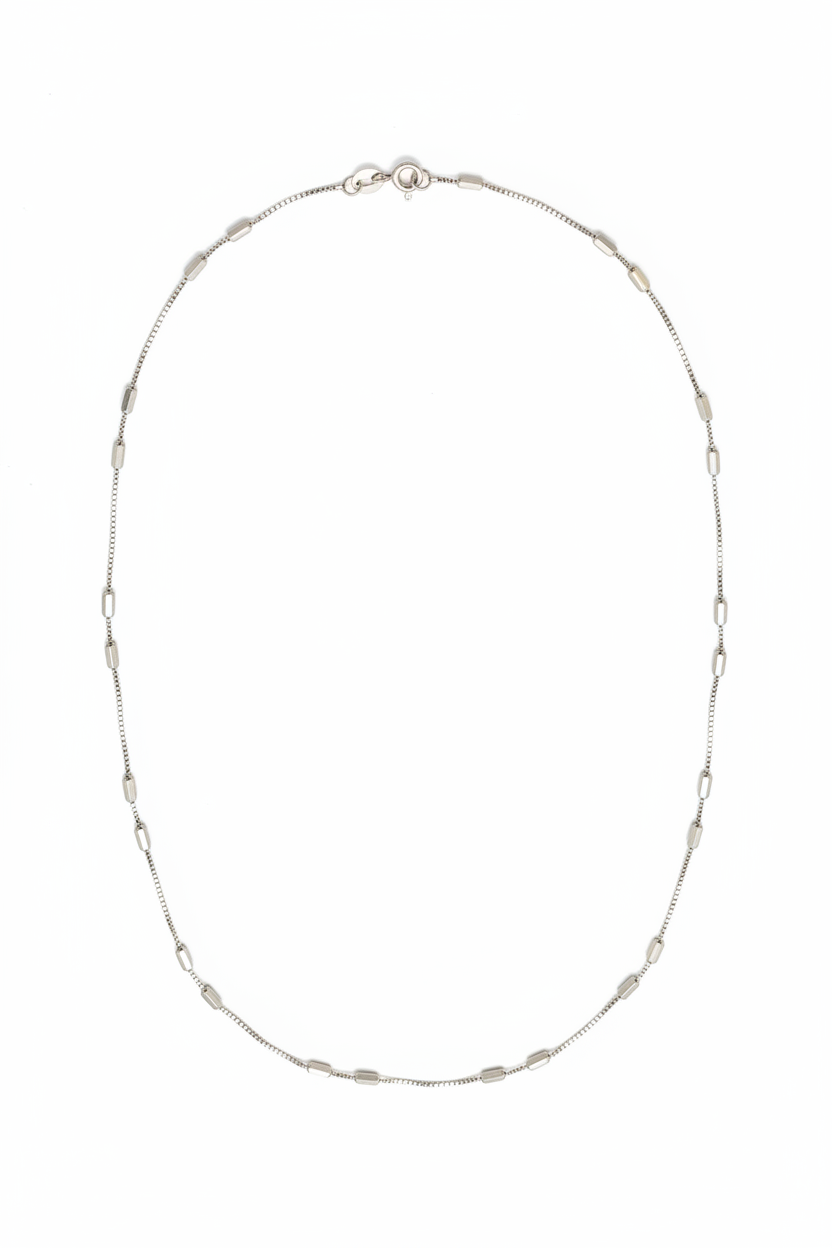 925 Silver Ball Italian Chain - 18 inches