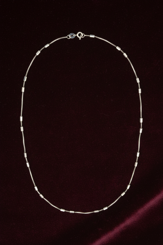 925 Silver Ball Italian Chain - 18 inches