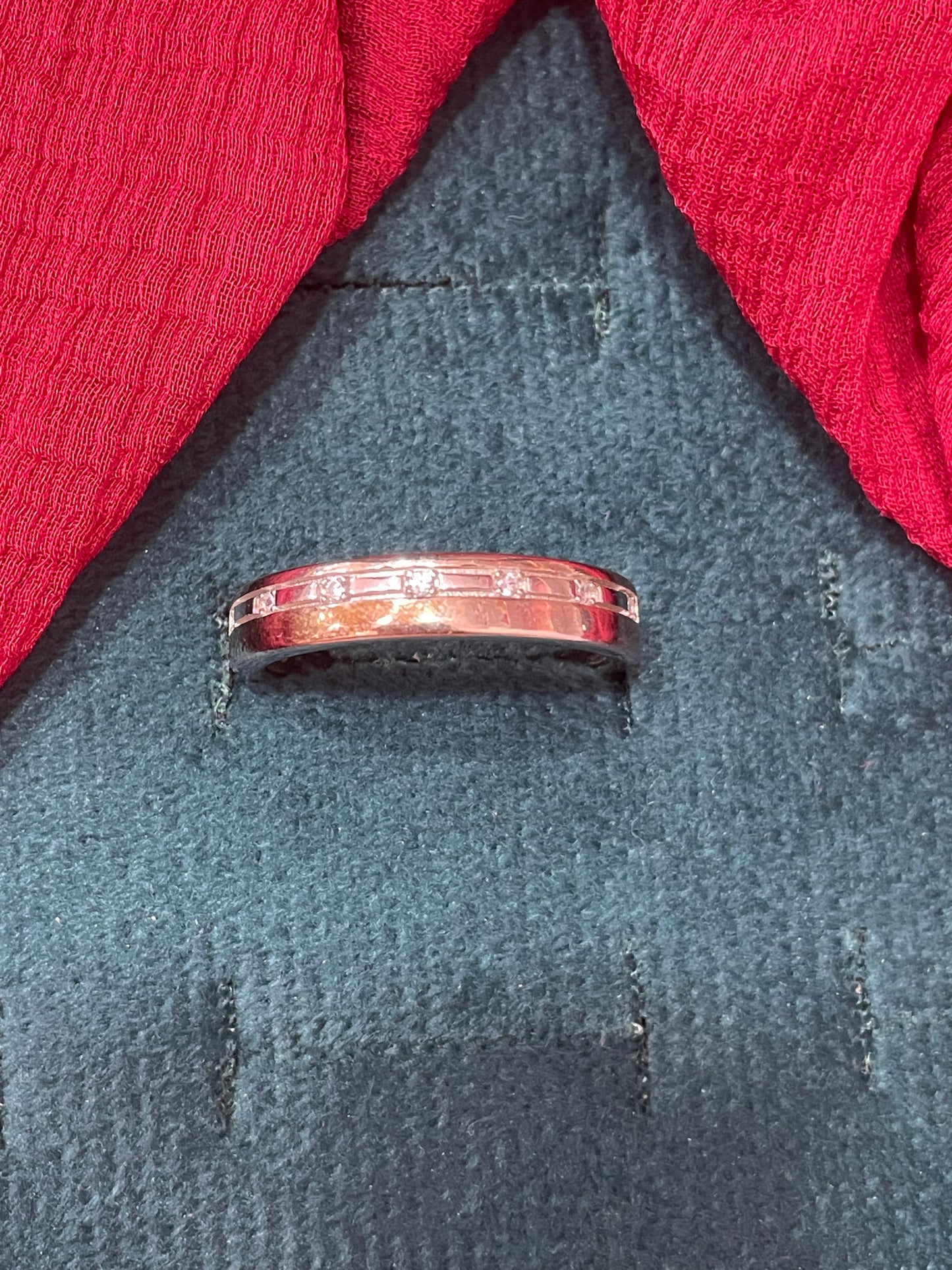 92.5 Silver White Stone Couple Rings for Men Size 21 & Women Size 13 | Stylish Sparkle Design | Elegant Love Jewellery