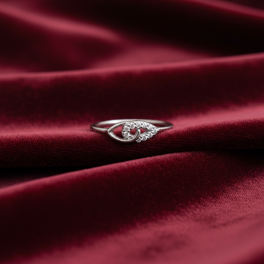 92.5 silver finger ring 