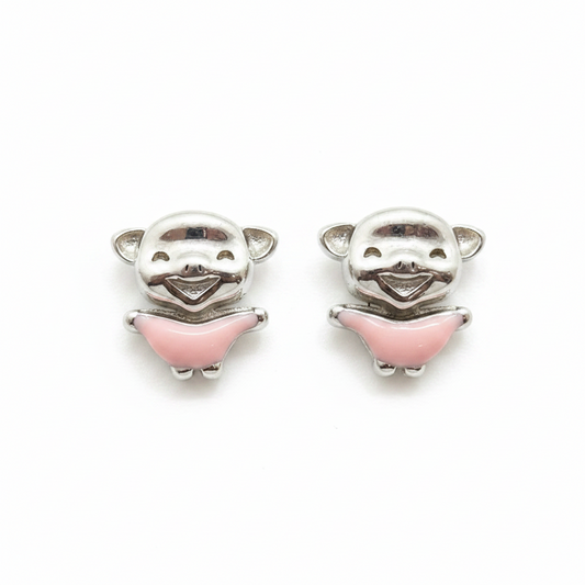 92.5 Silver Cute Earrings for Women | Stylish Aesthetic Design | Elegant Everyday Jewellery
