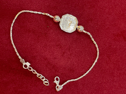 925 Silver Dancing Ganesha Rakhi