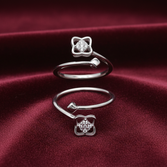 92.5 Sterling Silver Stylish Toe Rings for Women | Classic Elegant Design