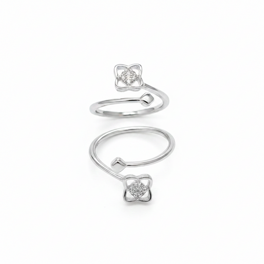 92.5 Sterling Silver Stylish Toe Rings for Women | Classic Elegant Design