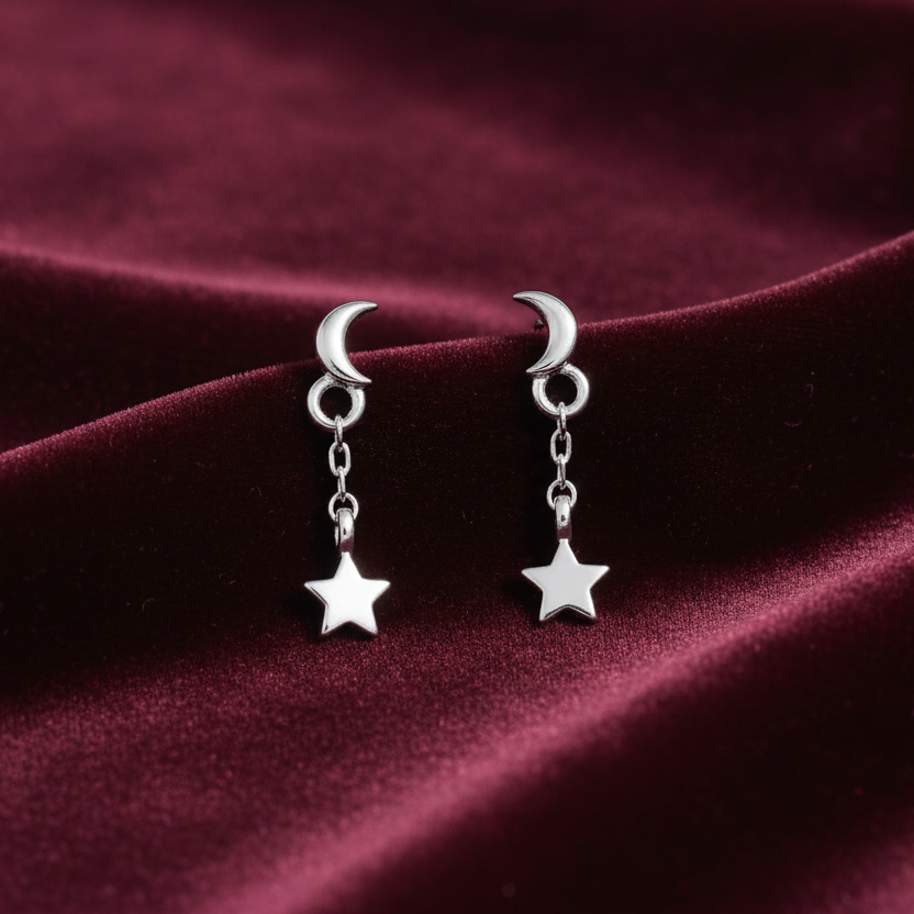 92.5 silver earrings 