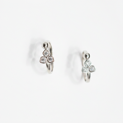 925 Silver Floral Toe rings