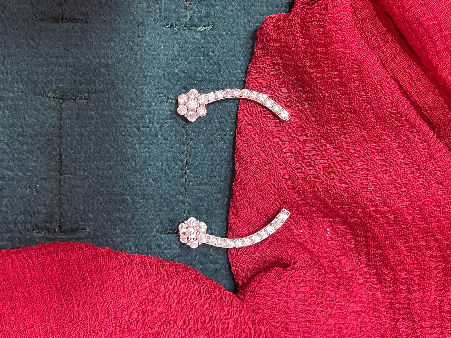 92.5 silver classy stylish simple earcuffs