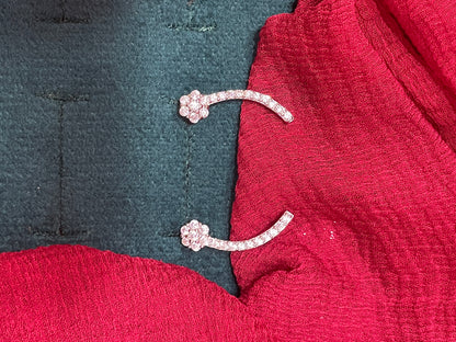 92.5 silver classy stylish simple earcuffs