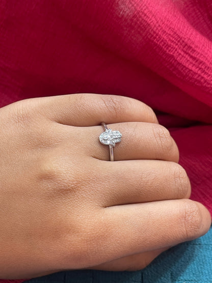 92.5 Silver Ring for Women Size 14 | Stylish Classic Finish | Elegant Fashion Jewellery