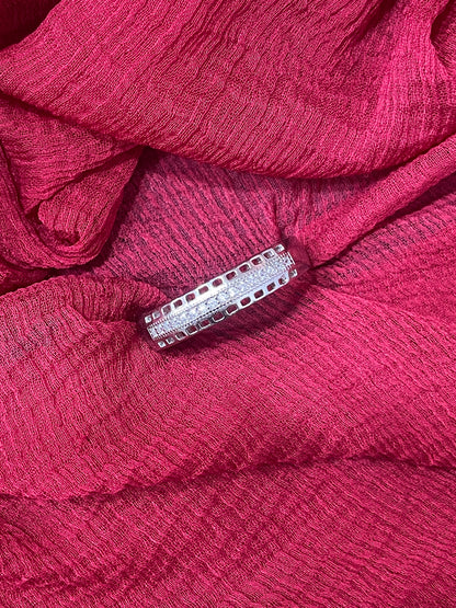 92.5 silver stylish ring size 23