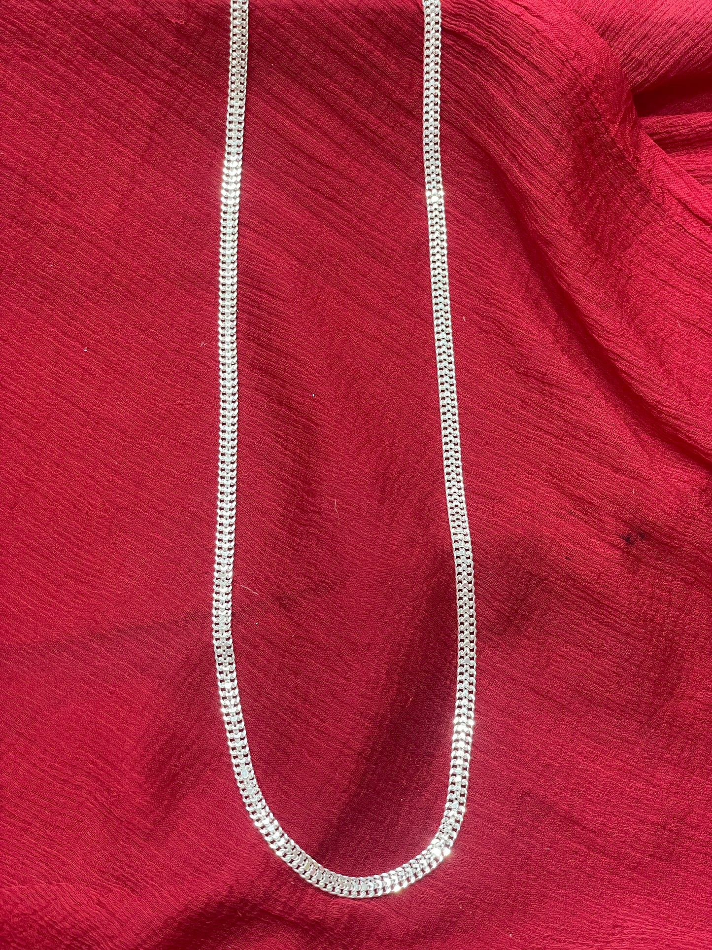 92.5 silver weaving chain 20 inches