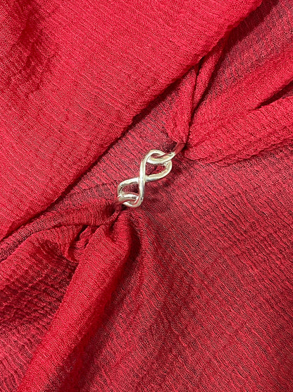 92.5 silver stylish infinity ring size 12