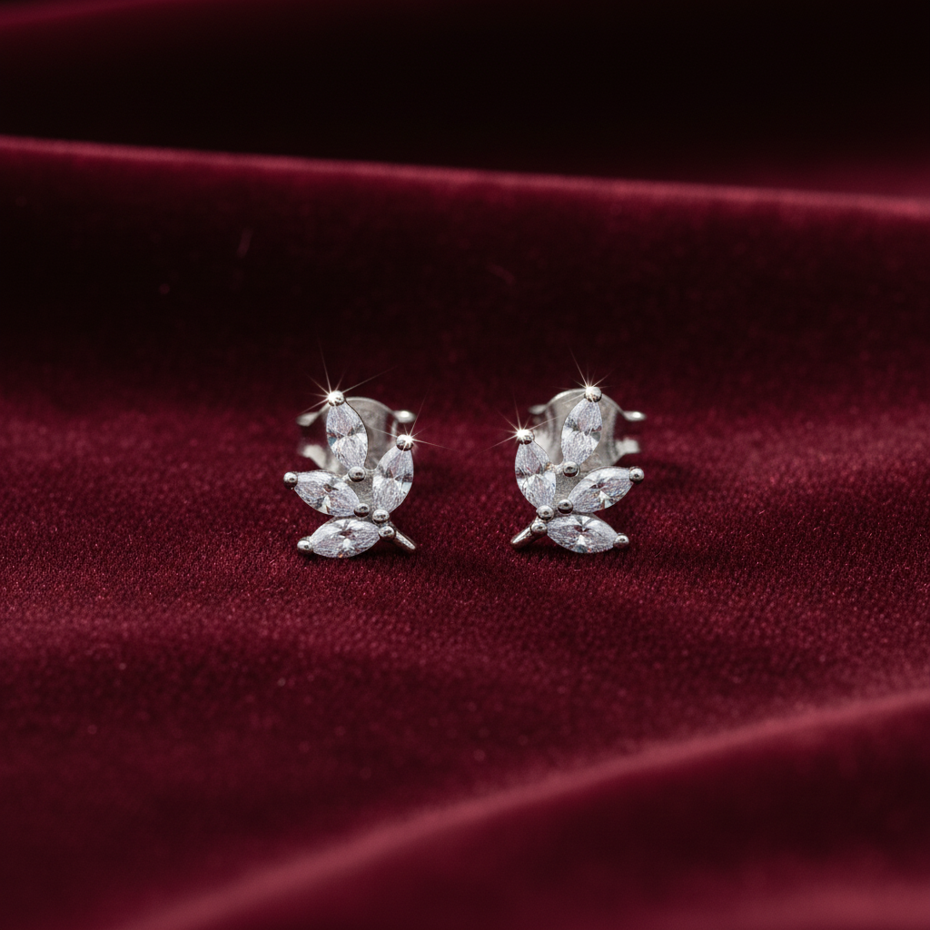 92.5 silver earrings 