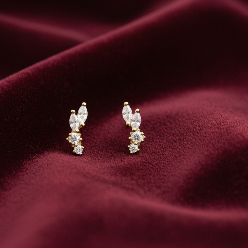92.5 silver earrings 