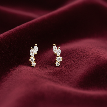92.5 silver earrings 