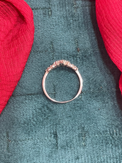 92.5 Silver Crown Ring for Women Size 15 | Stylish Regal Design | Elegant Fashion Jewellery