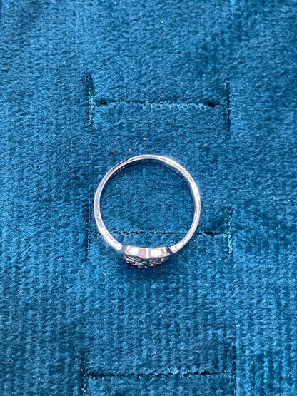 92.5 Silver Heart Ring for Women Size 7 | Stylish Romantic Design | Elegant Gift Jewellery