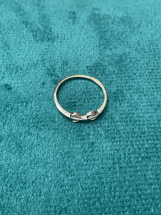 92.5 Silver Hearts Ring for Women Size 15 | Stylish Multi Heart Design | Elegant Jewellery