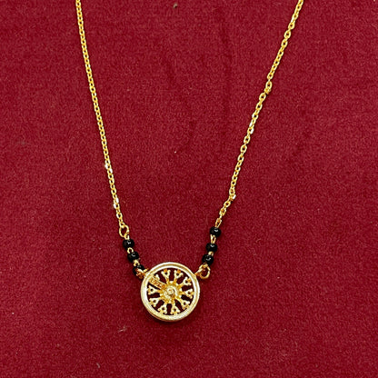 925 Silver Gold-Plated Mangalsutra for Women