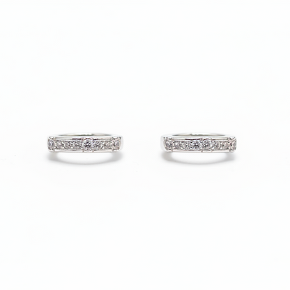 925 Silver Bali Studs