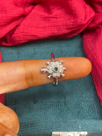 92.5 Silver ring size 16