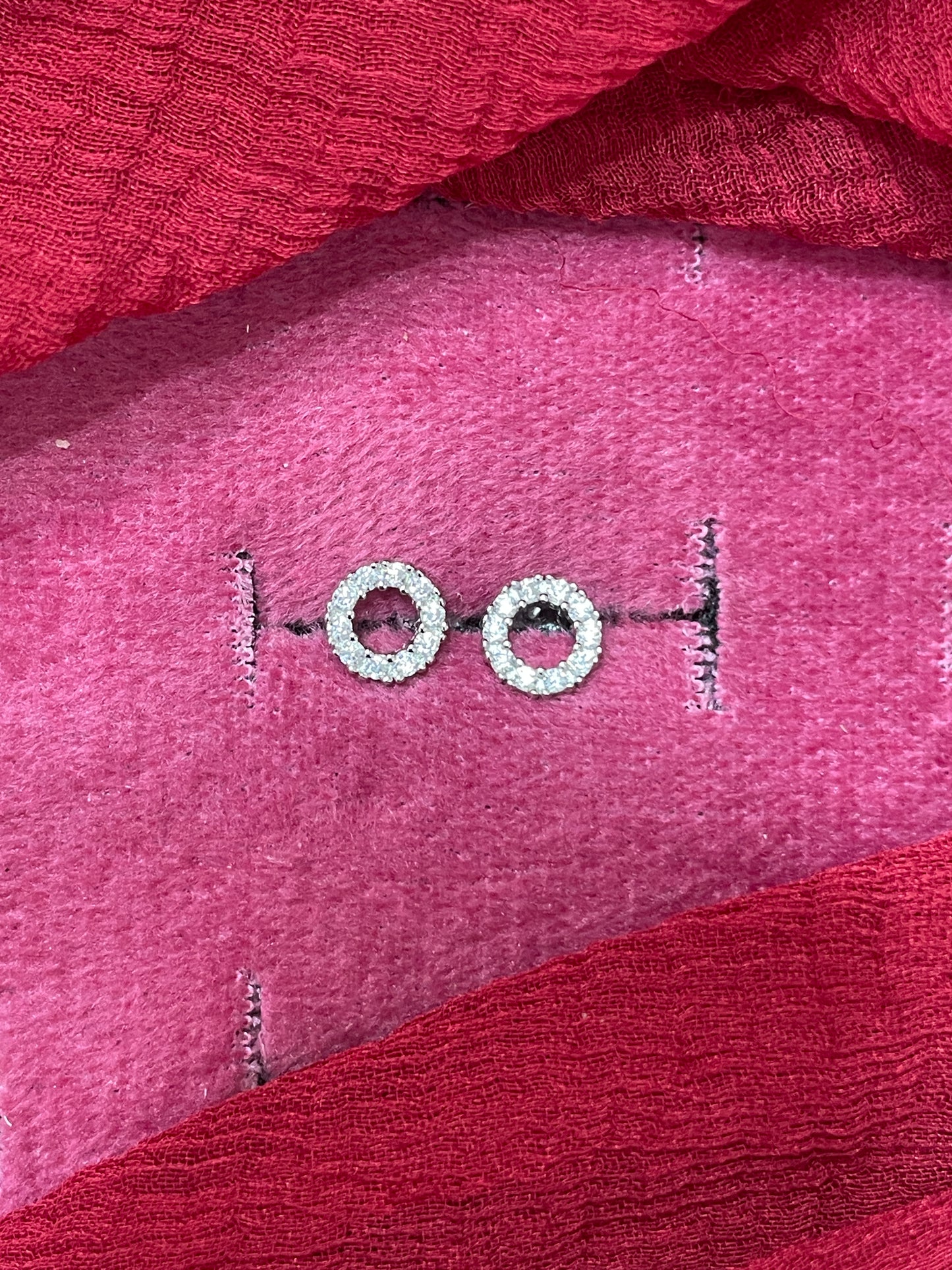 92.5 Silver Premium Round Studs | Elegant Classic Design | Jewellery