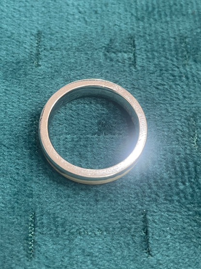 92.5 Silver Radium Men’s Ring | Stylish Glow Finish | Elegant Jewellery