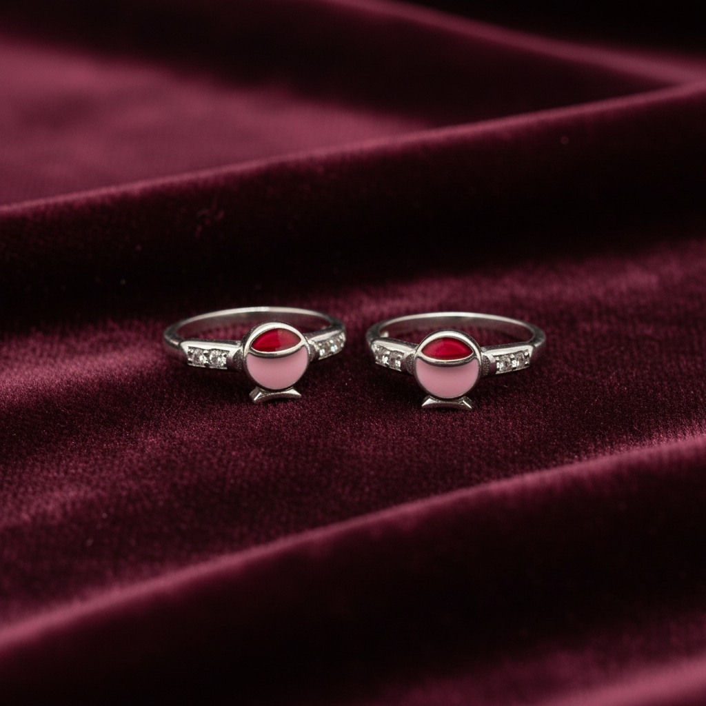 925 Silver Fish Hoops